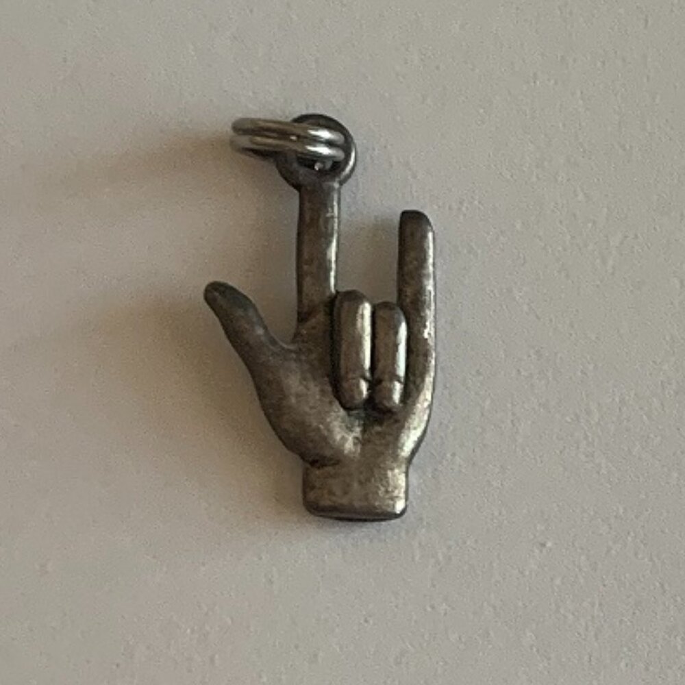 'I Love You' Sign Charm